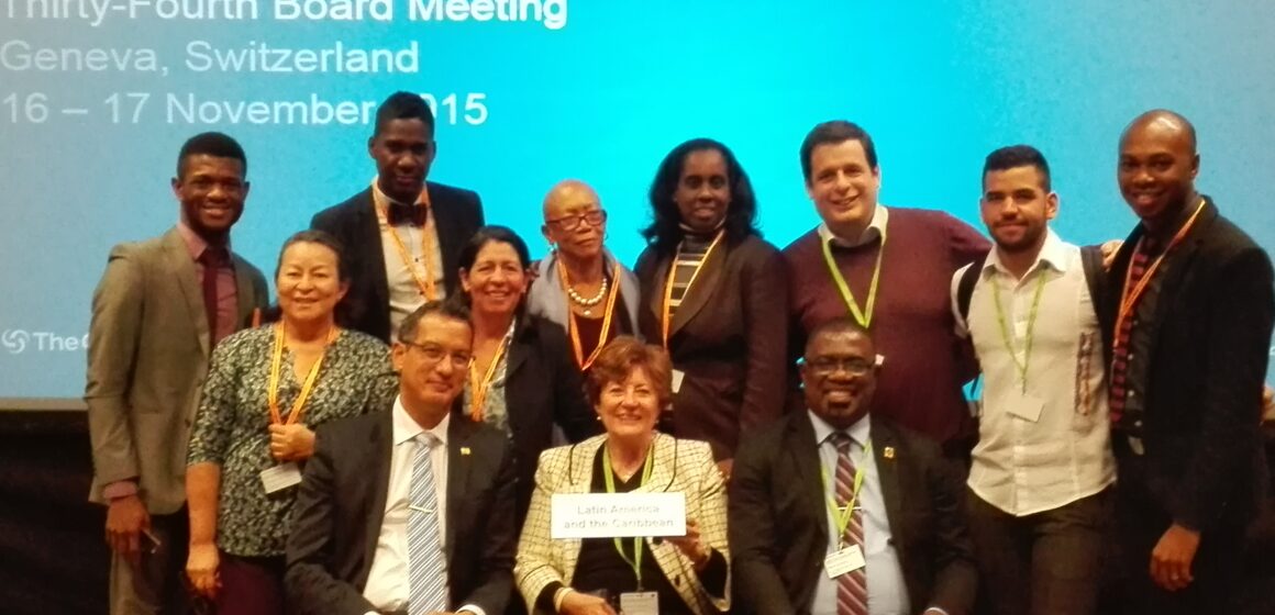 La Junta Directiva del Fondo Mundial celebró su trigésima cuarta reunión