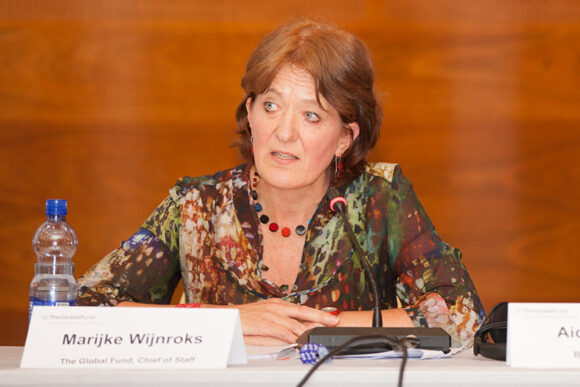 El Fondo Mundial nombra a Marijke Wijnroks Directora Ejecutiva interina
