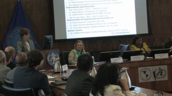 Sesión informativa sobre Fondo Mundial en el 56º Consejo Directivo de OPS