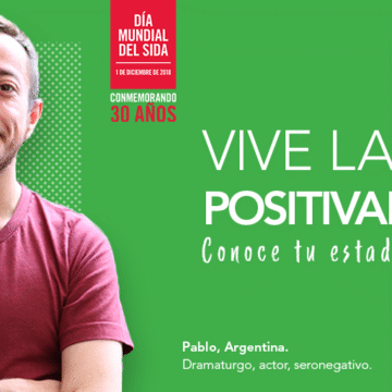 Según ONUSIDA, el 75% de las personas que viven con el VIH conoce su estado serológico