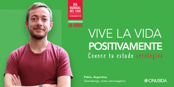 Según ONUSIDA, el 75% de las personas que viven con el VIH conoce su estado serológico