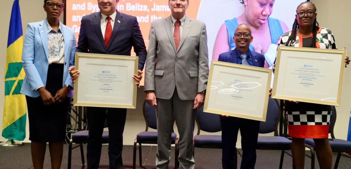 Belice, Jamaica y San Vicente y las Granadinas eliminan la transmisión maternoinfantil del VIH y la sífilis